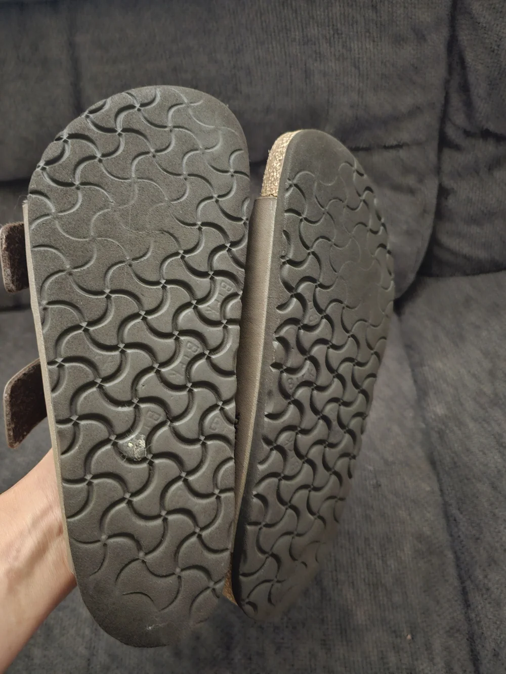 Birkenstock Arizona Double Strap Sandals in Olive Green